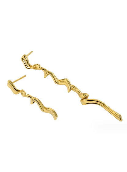 Andcopenhagen Jewelry - Øreringe - 18 karat Guldbelagt 925 sterlingsølv - Estelle