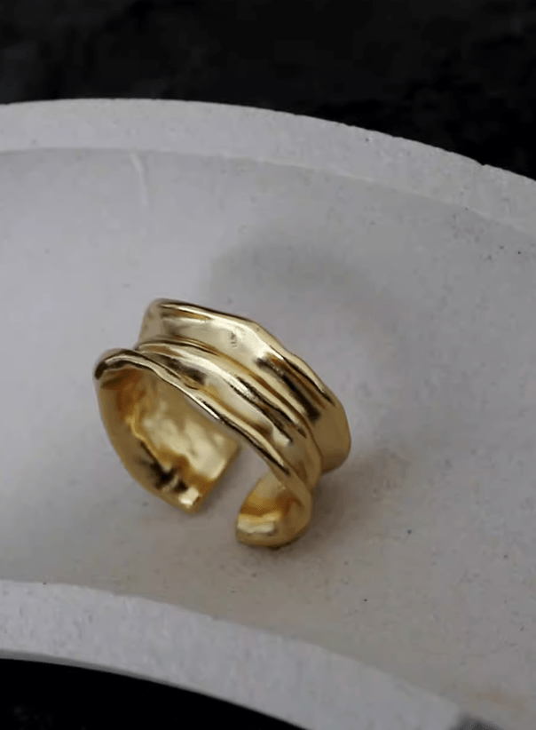 Andcopenhagen - Ring - 18 karat guldbelagt 925 sterlingsølv - Gabrielle