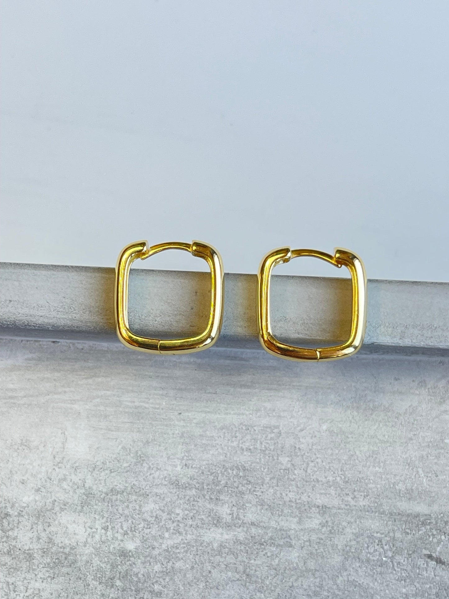Andcopenhagen Jewelry - Øreringe hopps - 18 karat Guldbelagt 925 sterlingsølv - Hanna