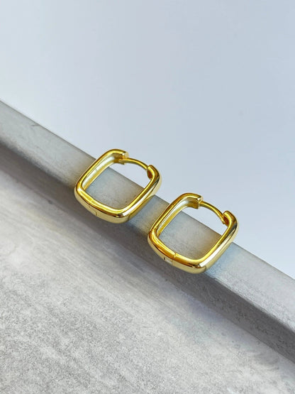 Andcopenhagen Jewelry - Øreringe hopps - 18 karat Guldbelagt 925 sterlingsølv - Hanna