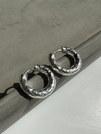 Andcopenhagen Jewelry - Øreringe hoops - 925 sterlingsølv - Nina chunky