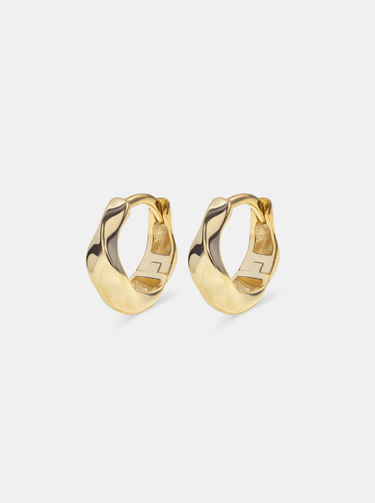 Andcopenhagen Jewelry Icon Collection - Øreringe hoops - 18 karat guldbelagt 925 sterlingsølv - Rookie