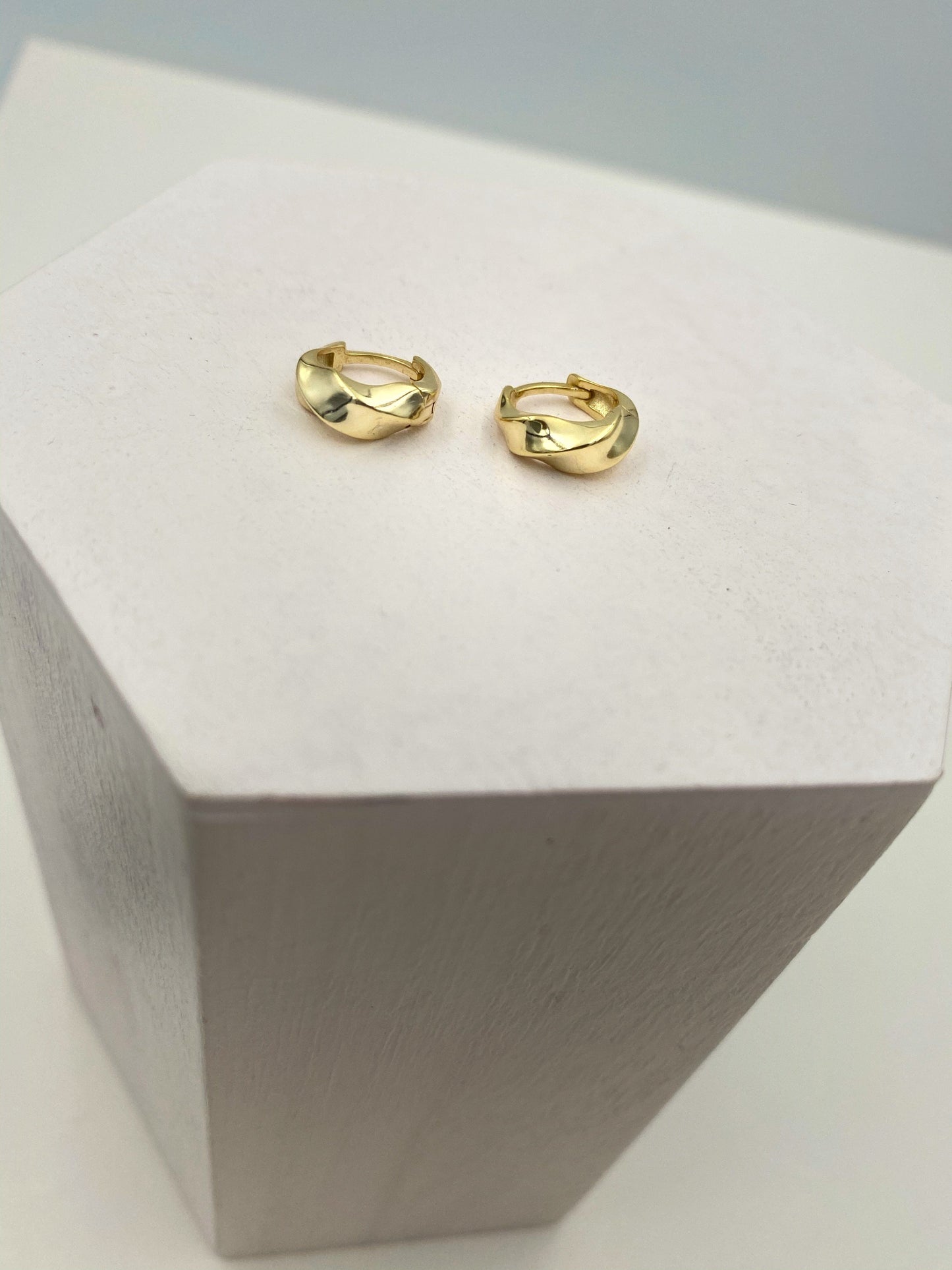 Andcopenhagen Jewelry Icon Collection - Øreringe hoops - 18 karat guldbelagt 925 sterlingsølv - Rookie