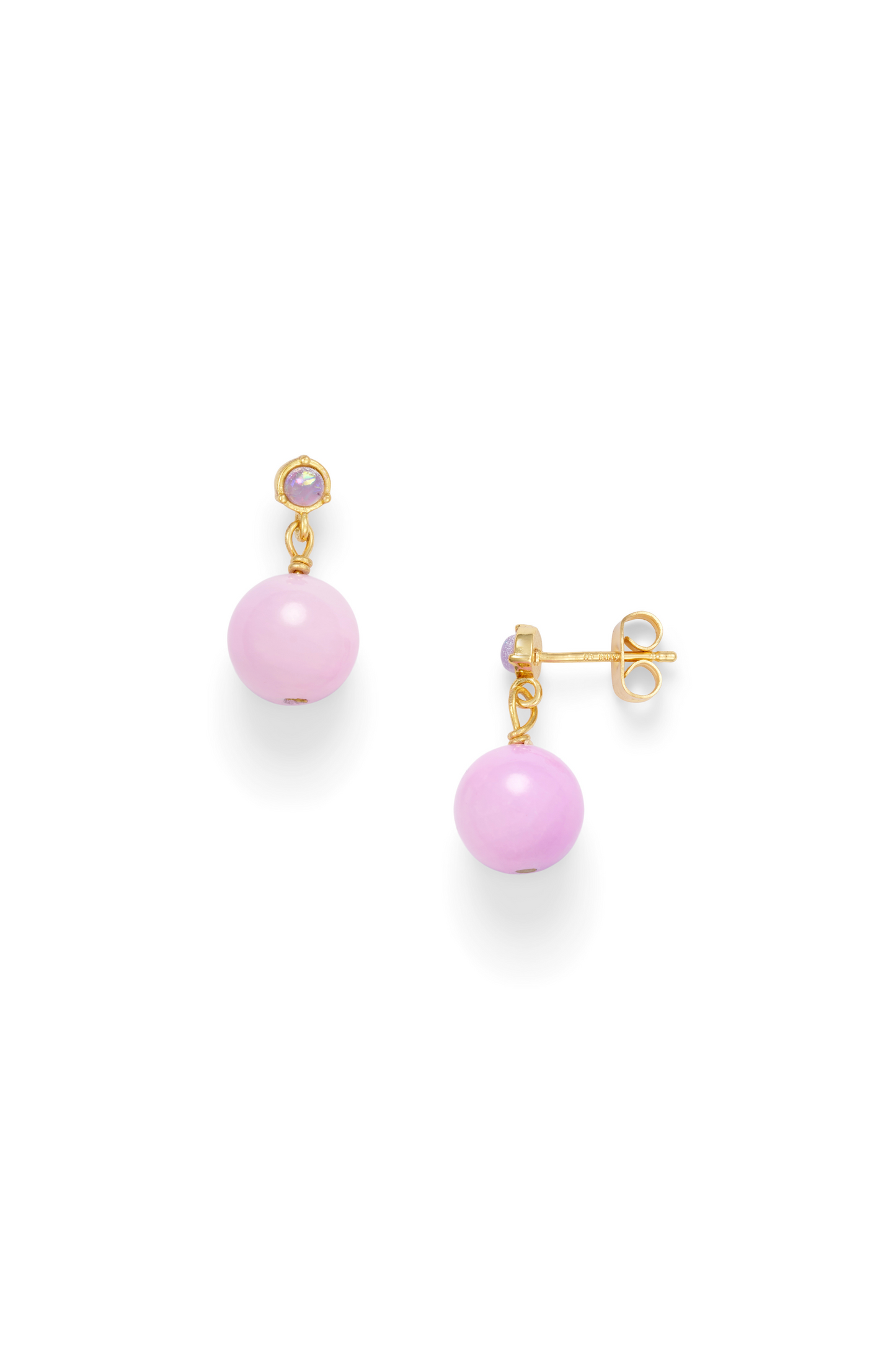 Anni Lu. øreringe. Lilac - Ball Earring