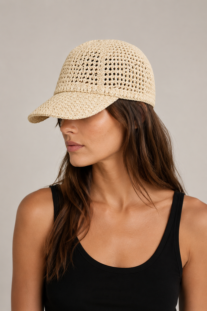 IRO - Kasket - Light beige - Cap Rafia