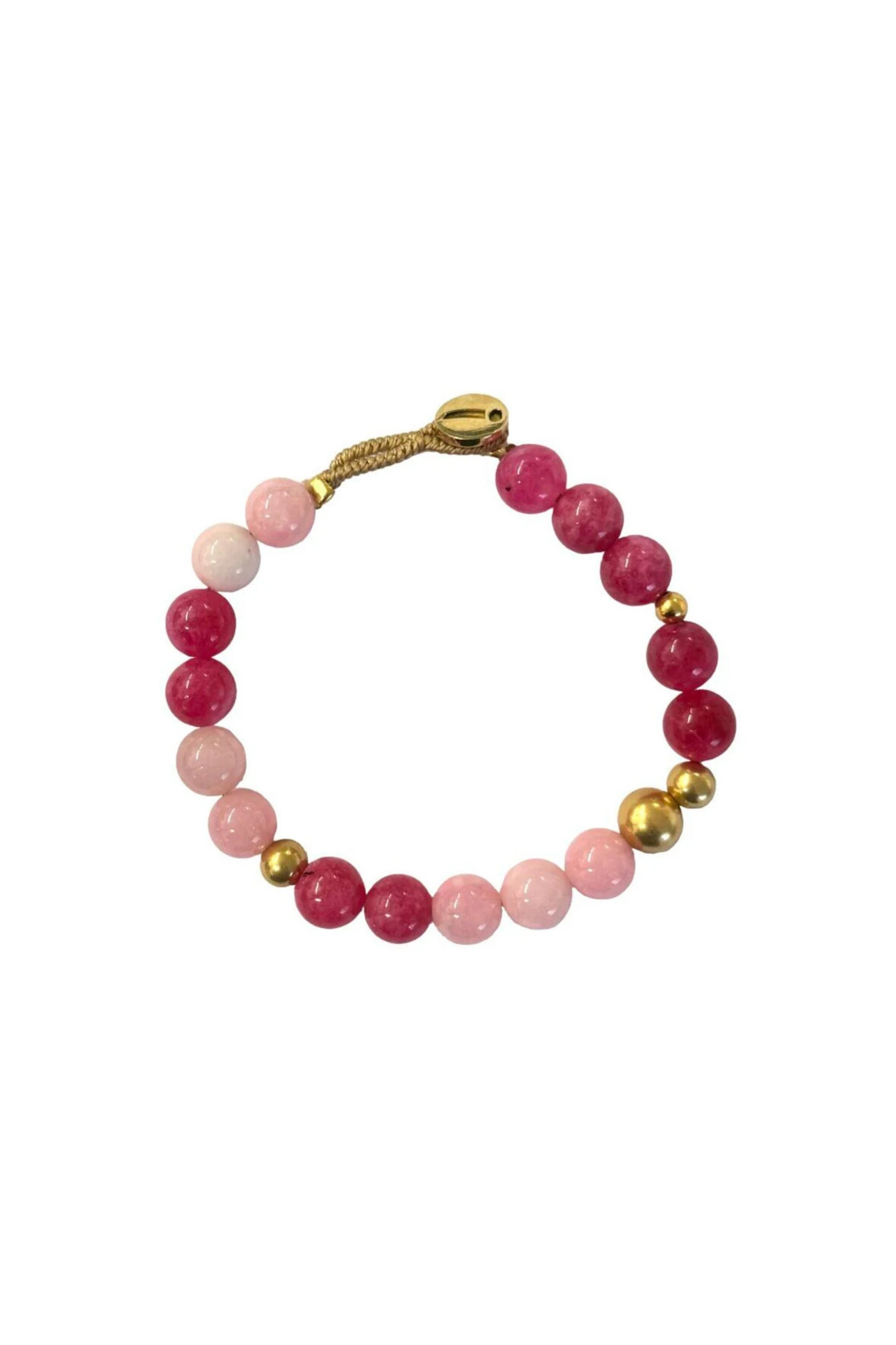 Ibu Jewels - Armbånd - Pink Mix - Big Bo Mixed