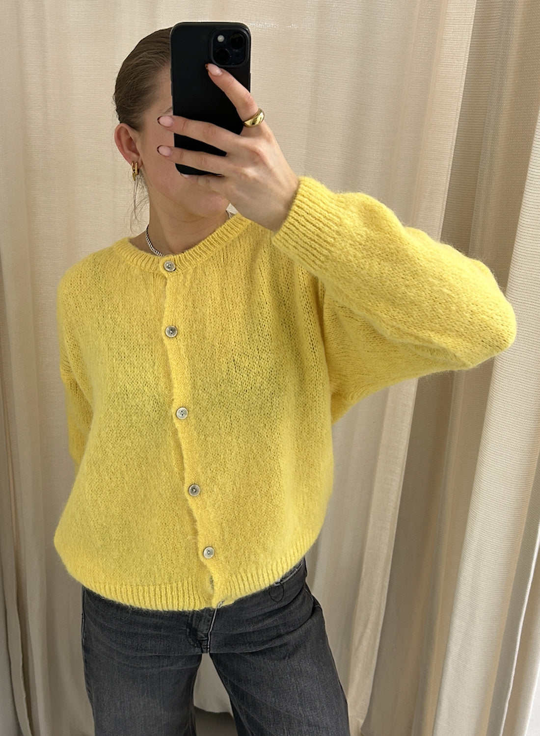The Collection Cardigan Yellow