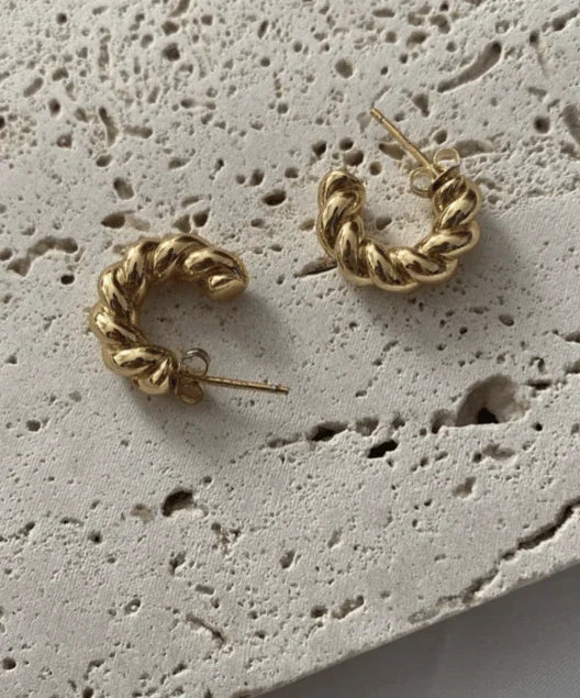 Andcopenhagen Jewelry - Øreringe - 18 karat guldbelagt - Mila
