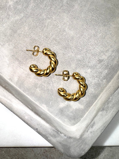 Andcopenhagen Jewelry - Øreringe - 18 karat guldbelagt - Mila