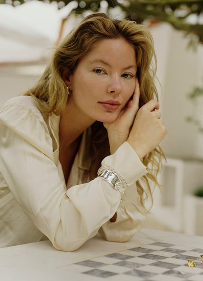 Anni Lu - Armbånd - Silver  - Liquid