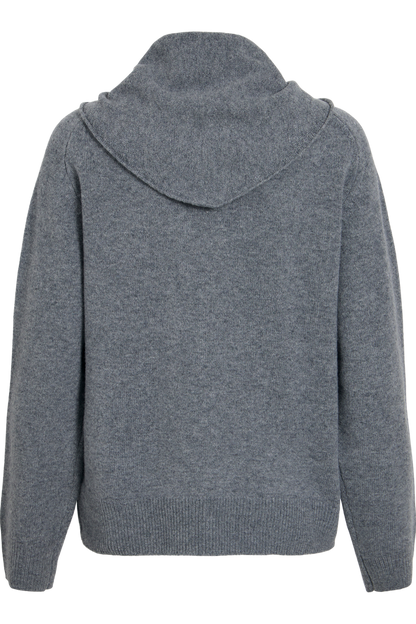 Rouge Edit - Striktrøje - Dark Grey Melange - Kate
