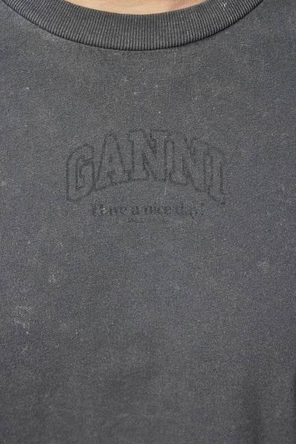 mørkegrå trøje fra GANNI