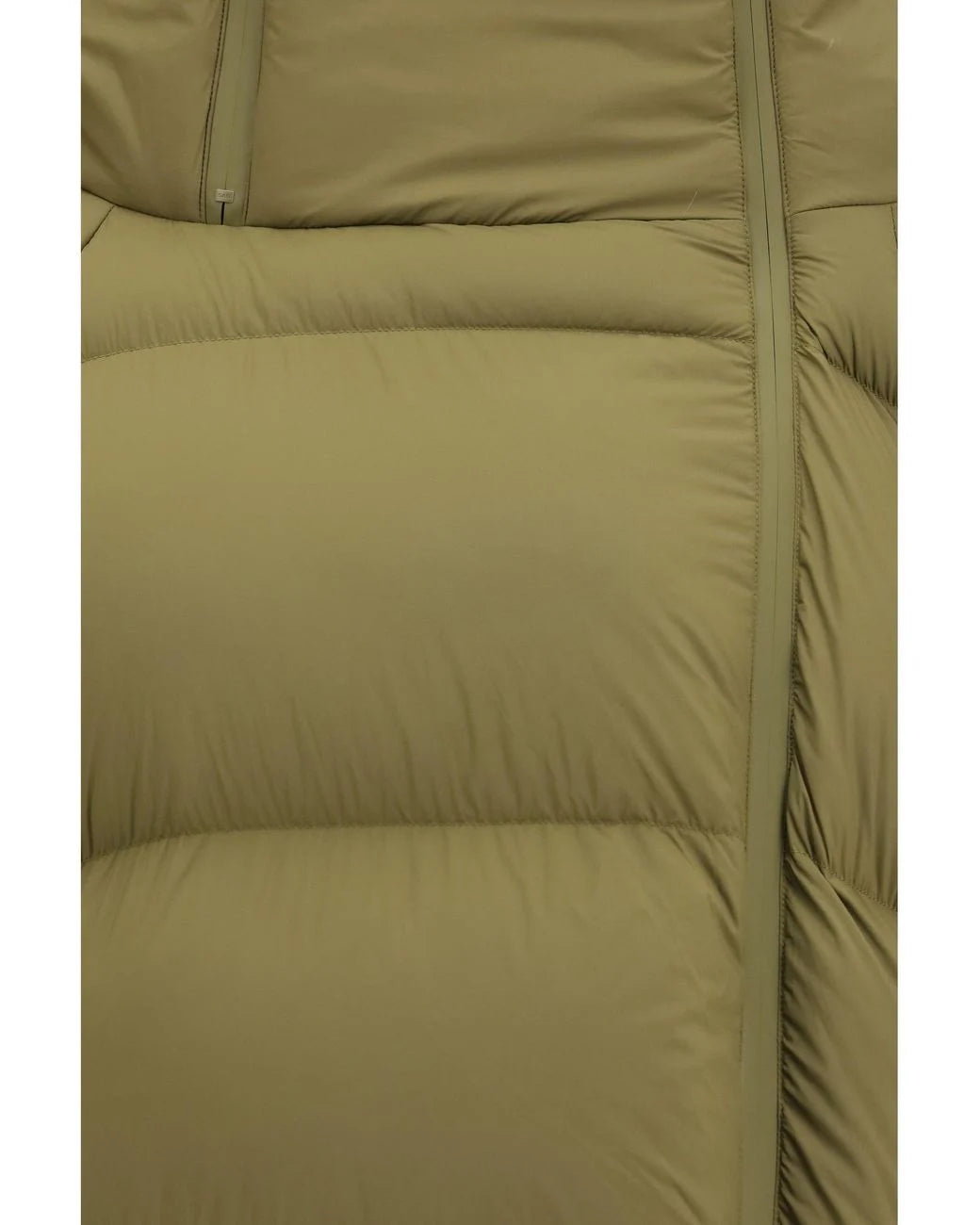 Ganni - Vinterjakke - Military Olive - Future Nylon Quilt Puffer