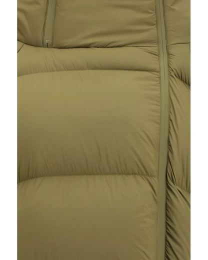 Ganni - Vinterjakke - Military Olive - Future Nylon Quilt Puffer
