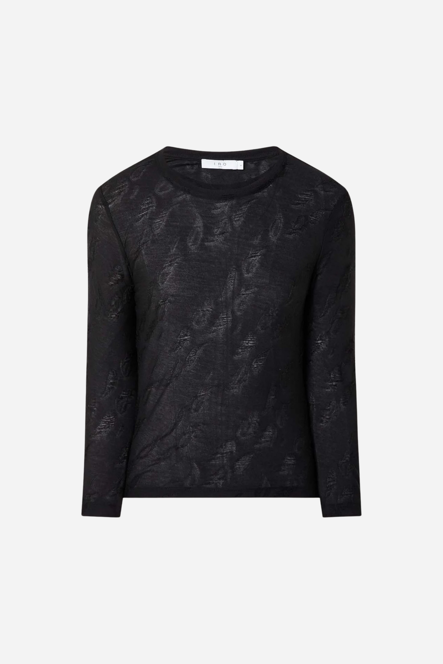 IRO - Langærmet T-shirt - Black - Gacelia