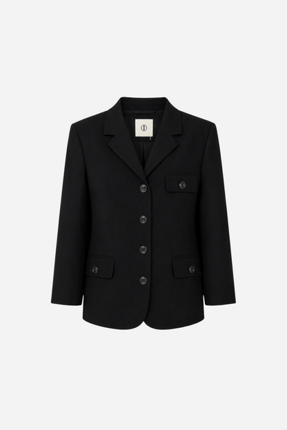 The Garment - Blazer - Black - grand Fitted Jacket
