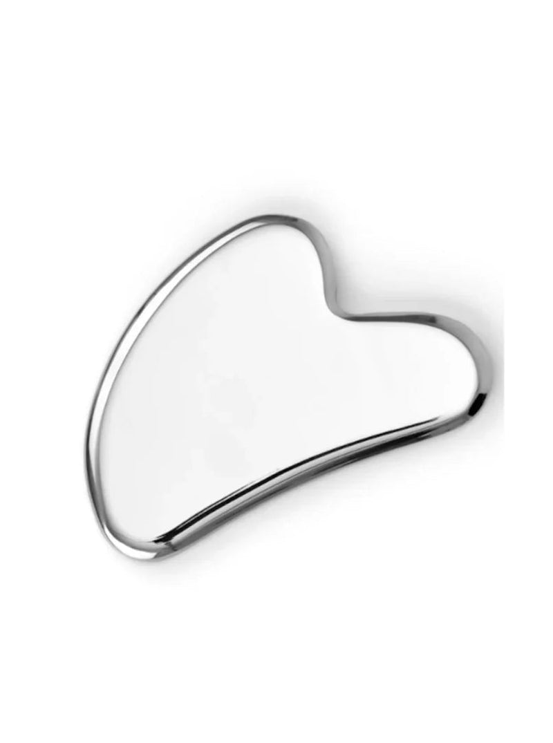 Andcopenhagen Basics Gua sha værktøj i rustfrit stål til ansigtsmassage, vist på hvid baggrund.