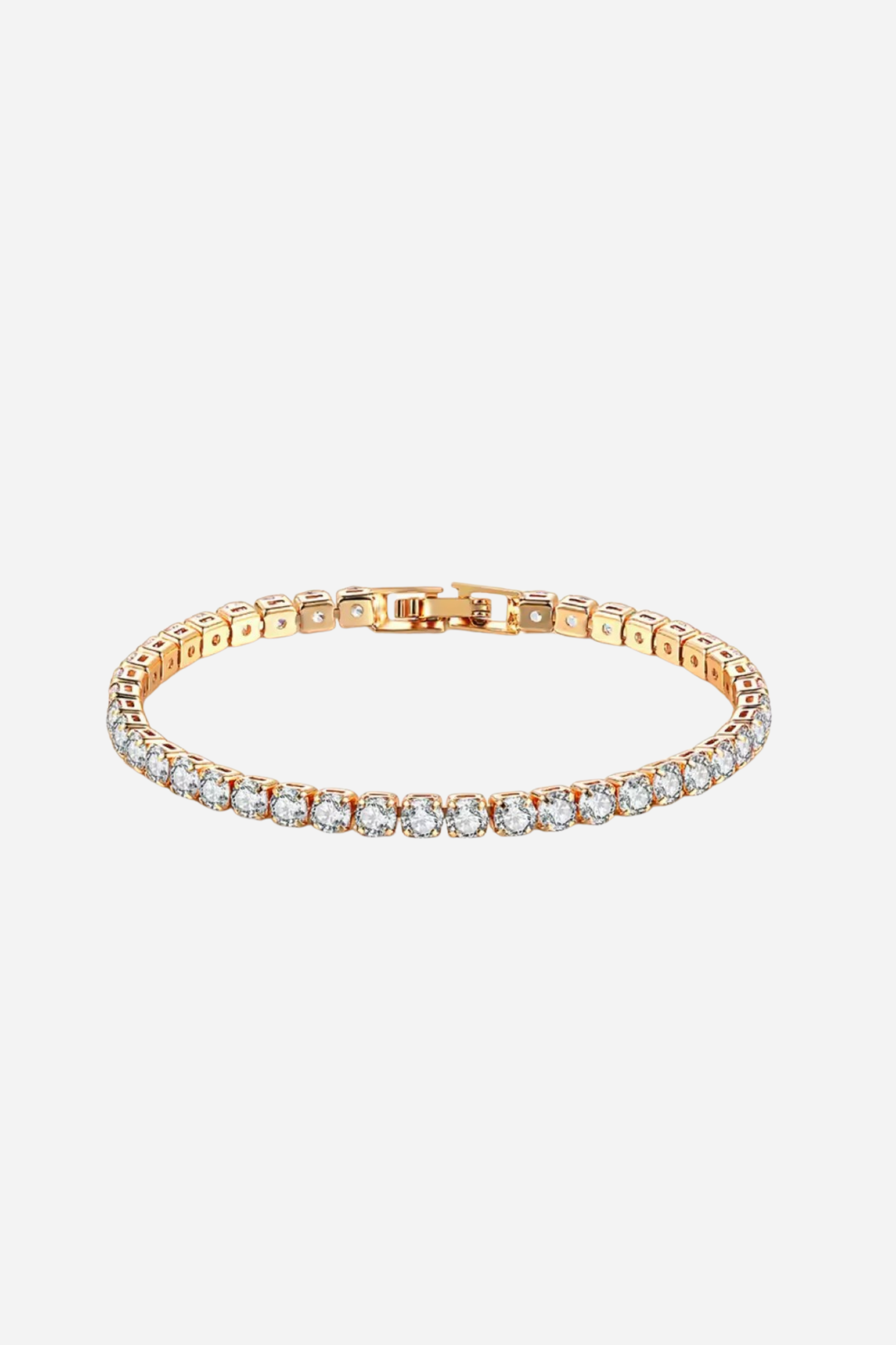 Andcopenhagen Jewelry - Tennis armbånd - guldfarvet - Nina