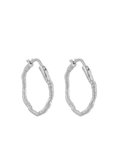 Andcopenhagen Jewelry - Øreringe hoops - 925 sterlingsølv - Sicca small