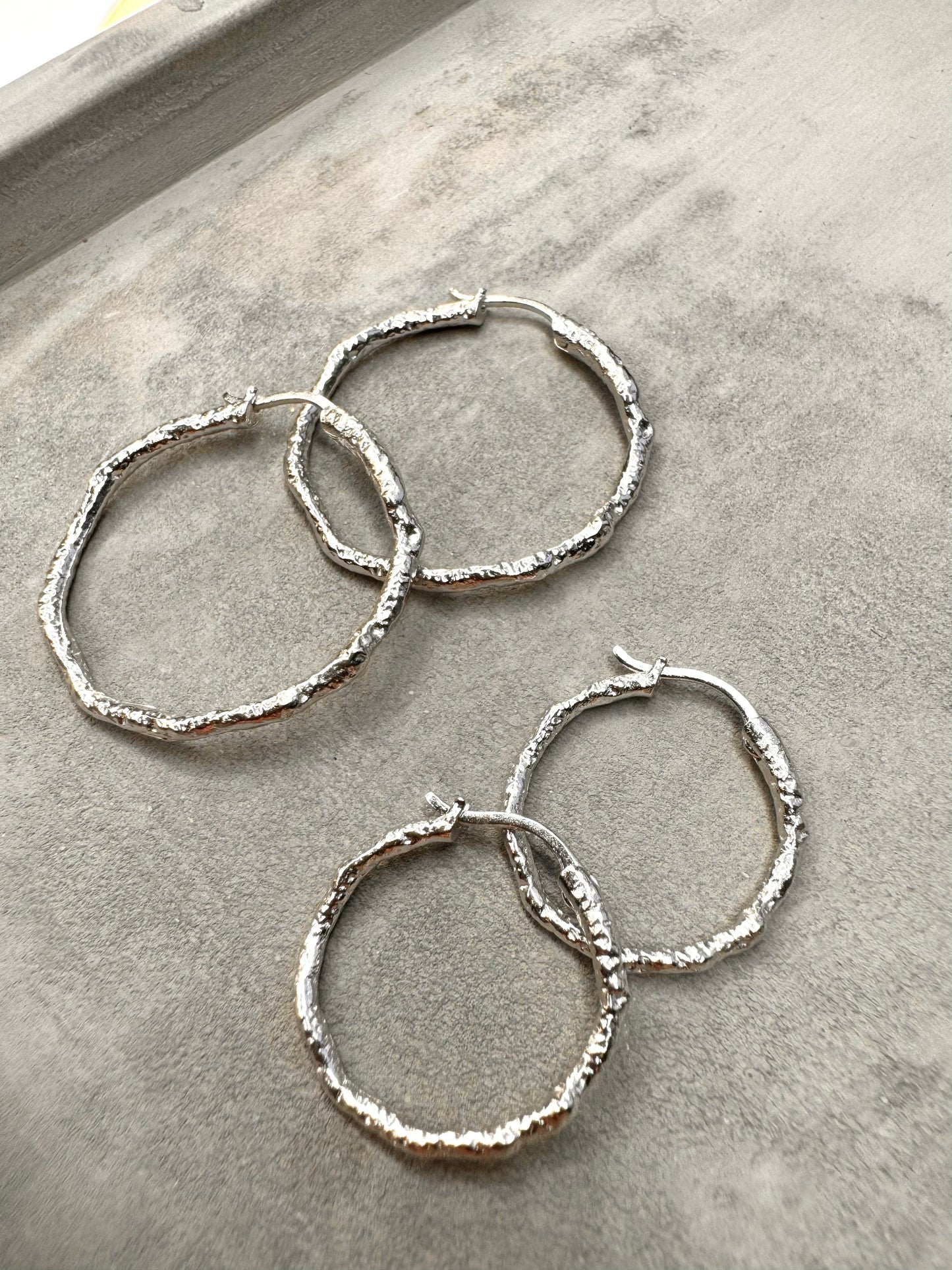 Andcopenhagen Jewelry - Øreringe hoops - 925 sterlingsølv - Sicca small