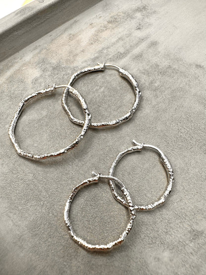 Andcopenhagen Jewelry - Øreringe hoops - 925 sterlingsølv - Sicca small