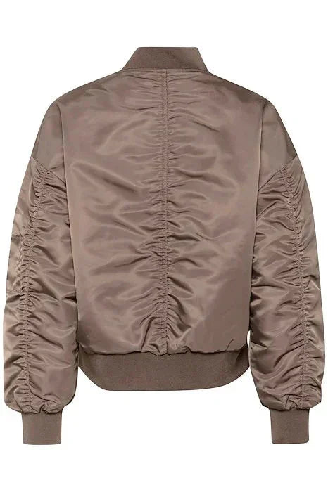 My Essential Wardrobe - Bomber jakke - Major Brown - Helga - Stilkompagniet.dk