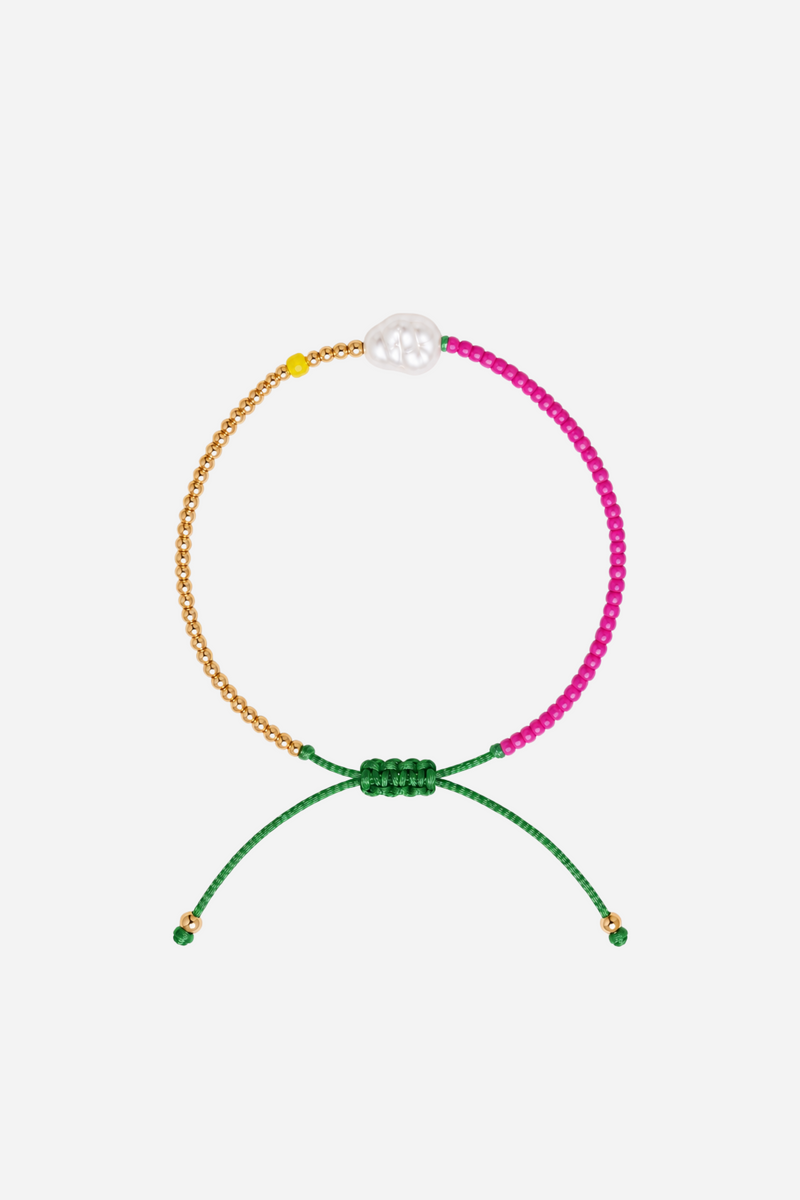 Andcopenhagen Jewelry - Perlearmbånd - Lilla - Holly