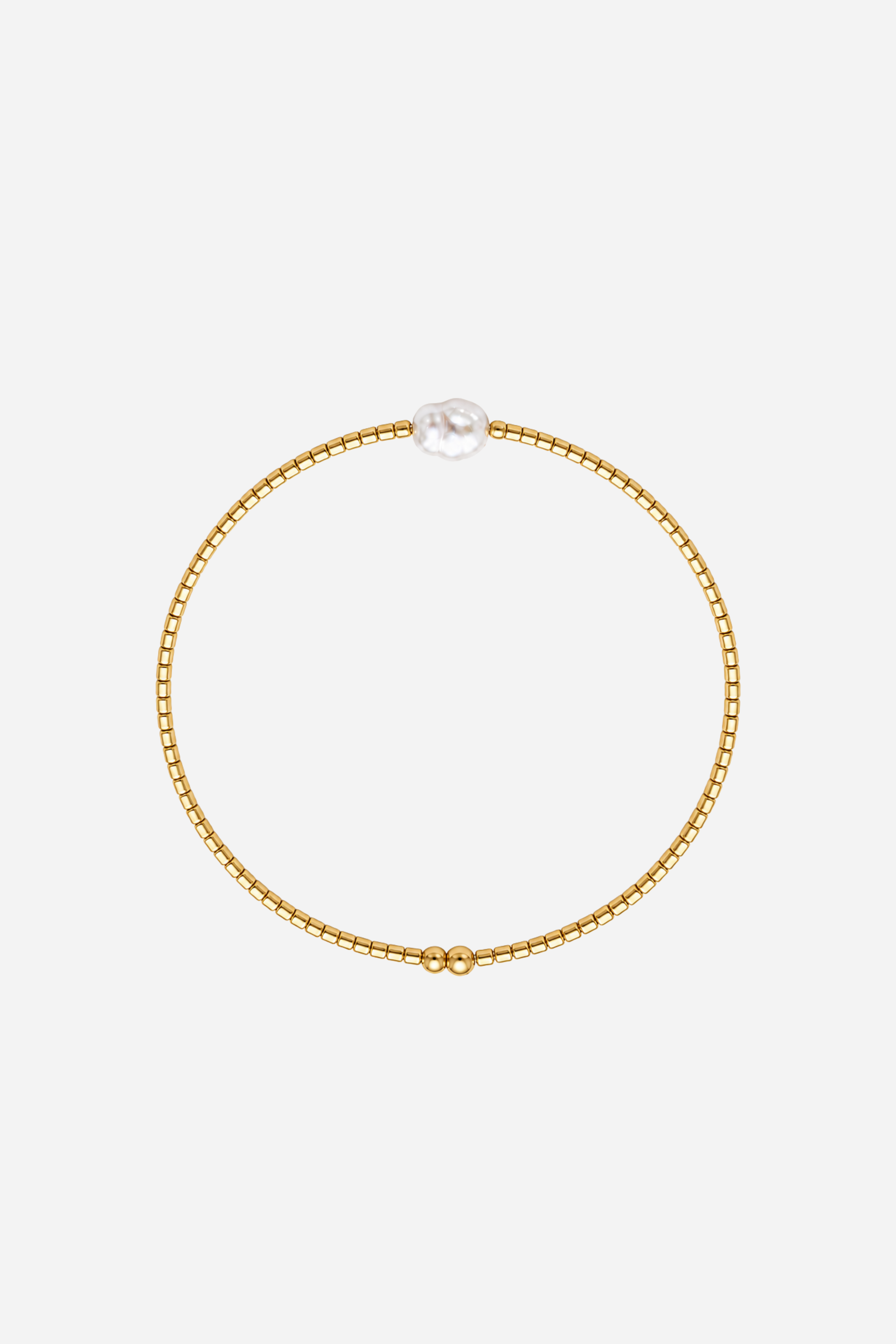 Andcopenhagen Jewelry - Perlearmbånd - Guld - Holly Simple