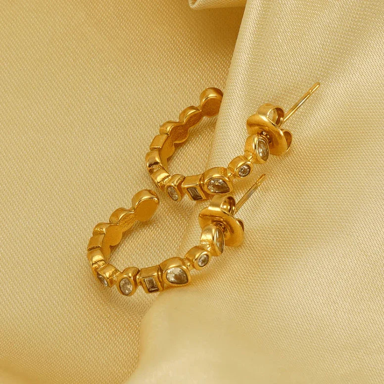 Andcopenhagen Jewelry - Øreringe - 18 karat guldbelagt  - Angie