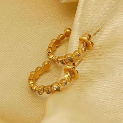 Andcopenhagen Jewelry - Øreringe - 18 karat guldbelagt  - Angie