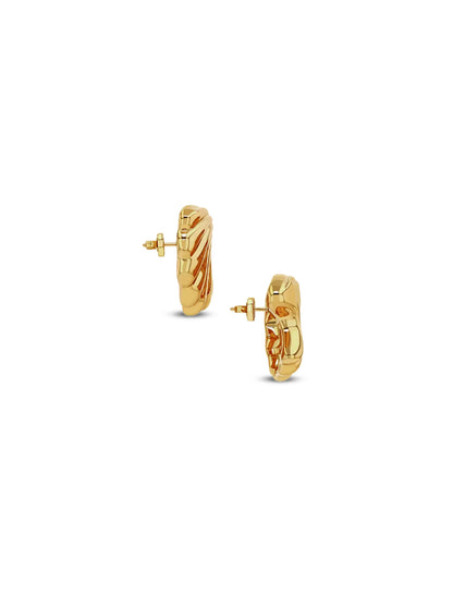 Anine Bing - Øreringe - Guld - Curved Shell Earrings