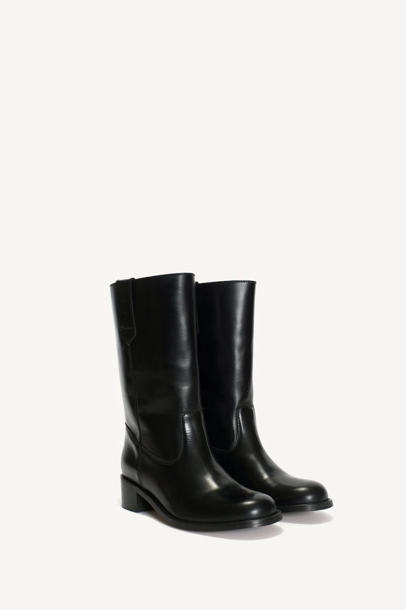 Dico - Skind Støvler - Texas Black - Julia Gaucho