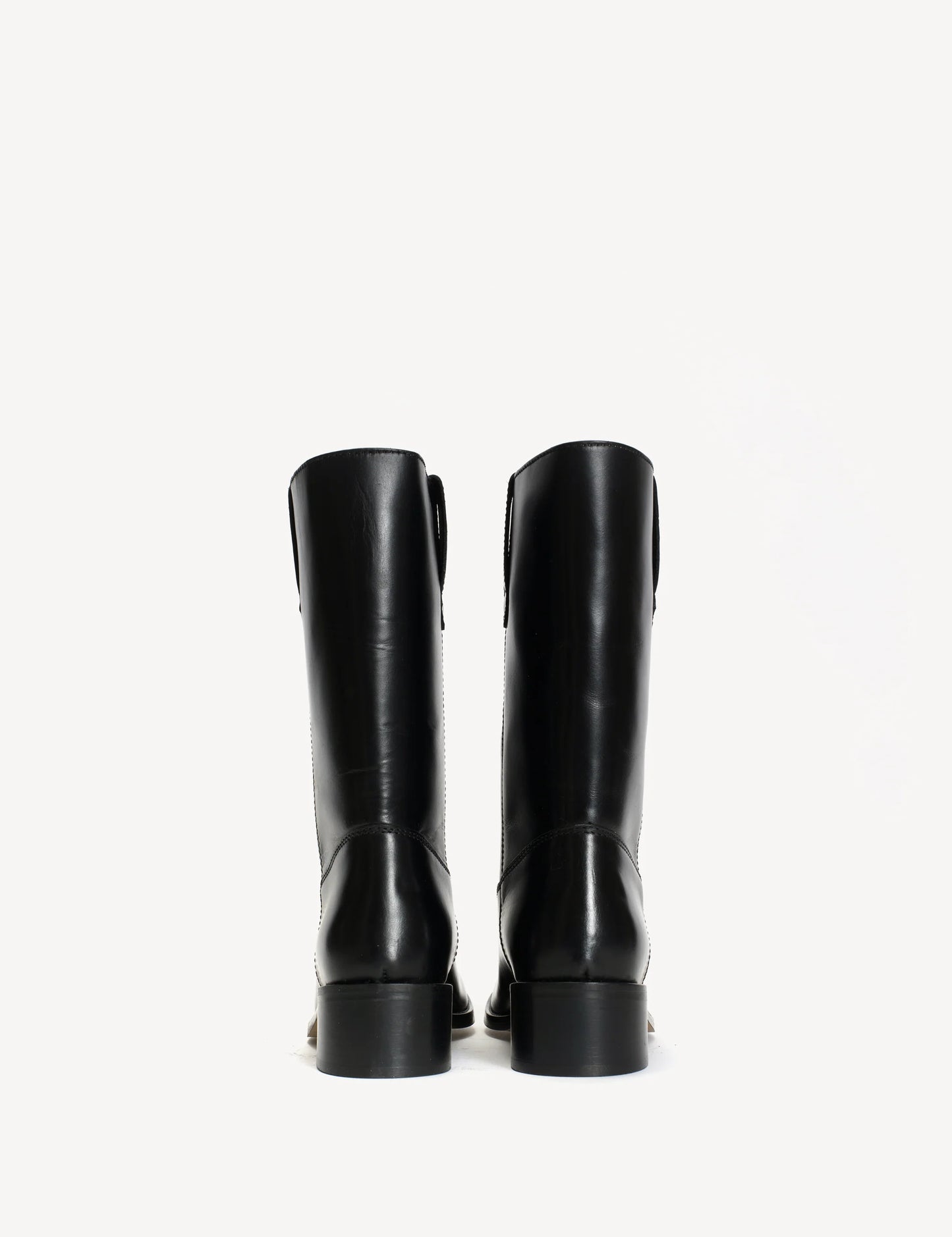 Dico - Skind Støvle - Black - Julia Gaucho (Bemærk preorder)