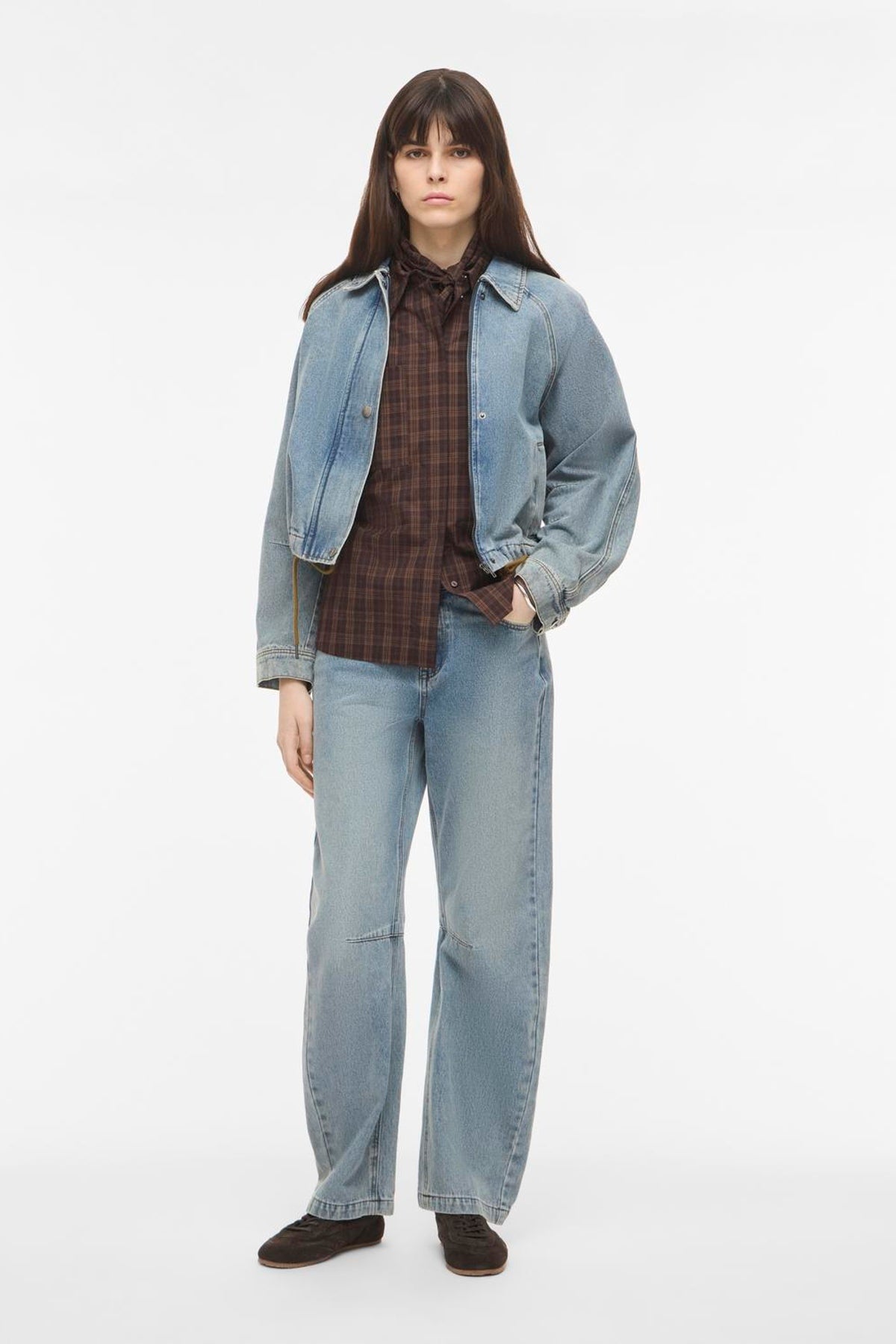 Rouge Edit - Jakke - Light Blue Denim - Routiana