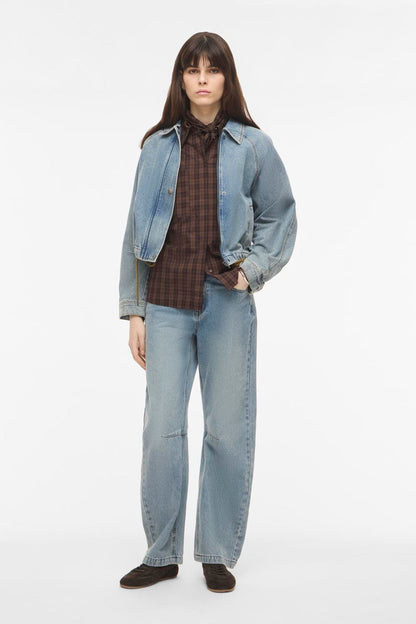 Rouge Edit - Jakke - Light Blue Denim - Routiana