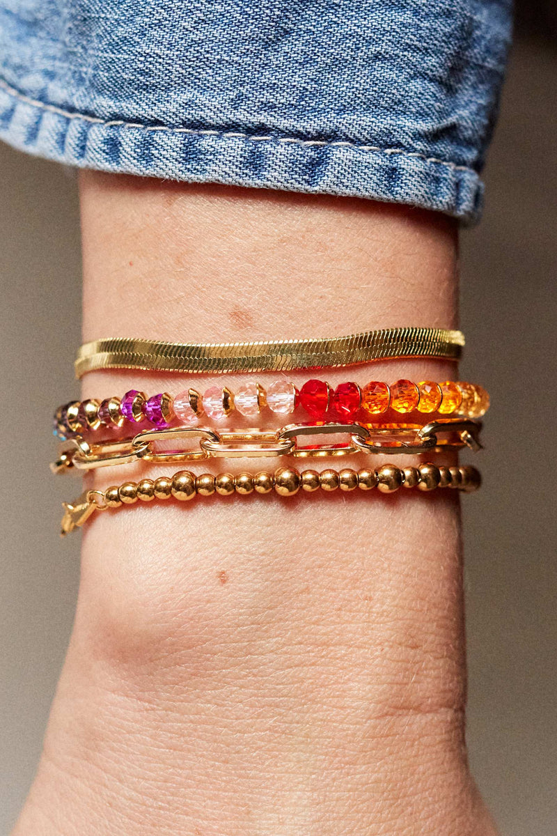 Anni Lu - Armbånd - Gold - Golden Hour Bracelet