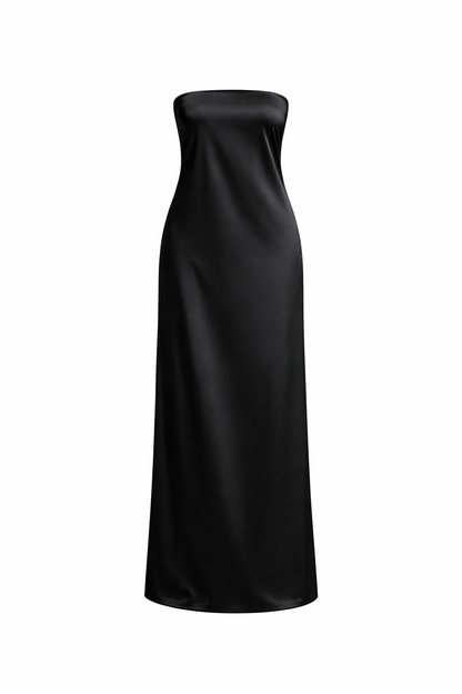 The Collection - Satinkjole - Sort - Kaelis