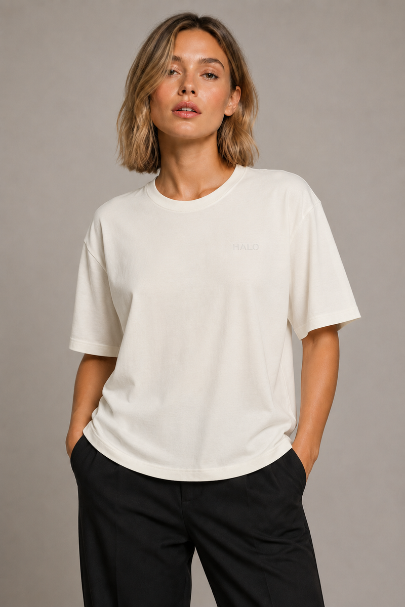 Halo - T-shirt - Marshmallow - Logo 234168