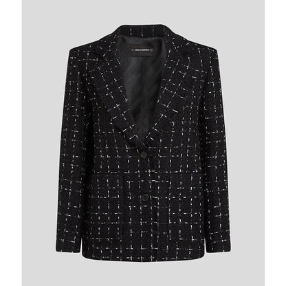 Karl Lagerfeld - Blazer - Black - Boucle Logo