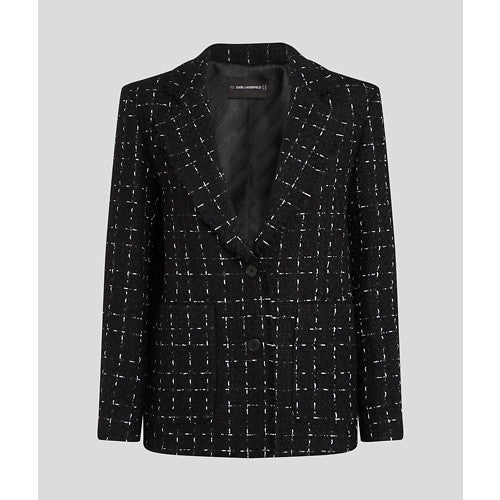 Karl Lagerfeld - Blazer - Black - Boucle Logo