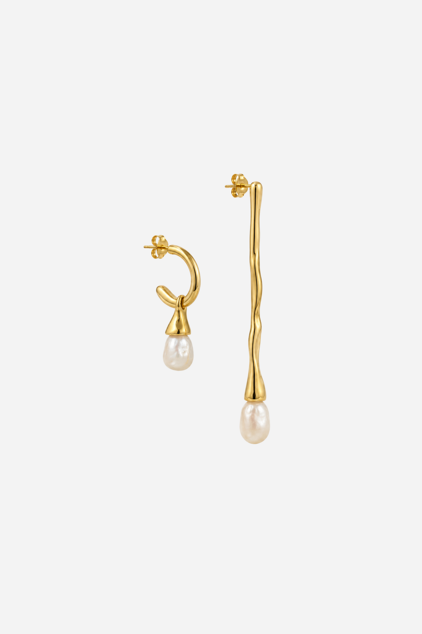 Andcopenhagen Jewelry - Øreringe - Guldfarvet - Lure