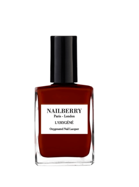 Nailberry beauty Mørk rød neglelak - Grateful - Nailberry sss