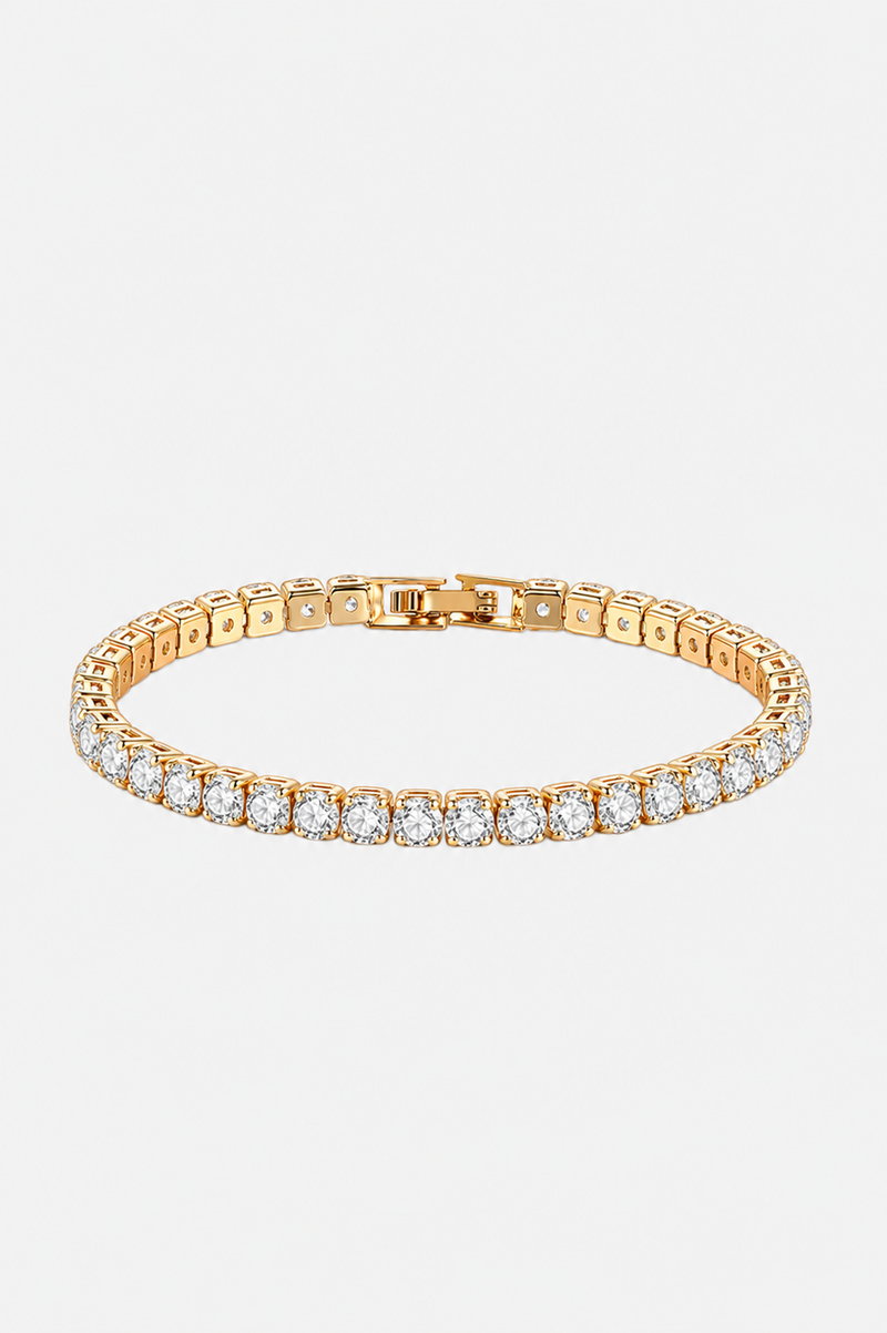Andcopenhagen Jewelry - Armbånd - guldfarvet - Nena 4mm