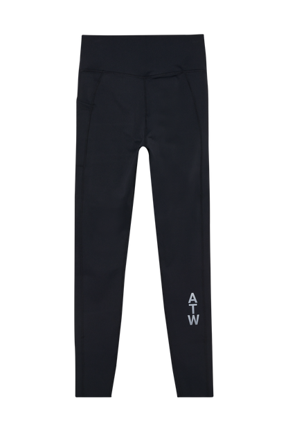 HALO - Leggings - Black - Women training tights