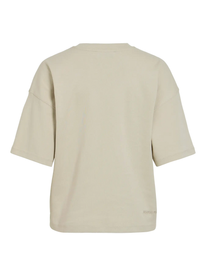 Rouge Edit - T-shirt - Pelican - Nanna