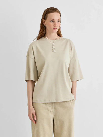 Rouge Edit - T-shirt - Pelican - Nanna