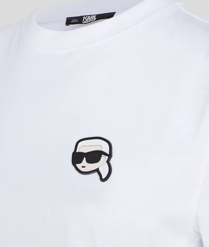 Oversize t-shirt - Hvid - Ikonik 2.0 - Karl Lagerfeld