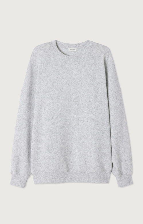 American Vintage - Sweatshirt - Light grey melange - Evona