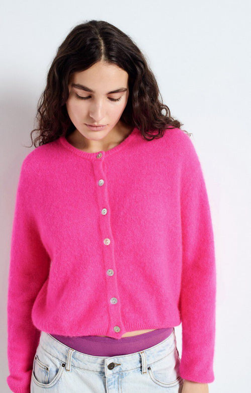 American Vintage - Cardigan - Rose flou - Vitow