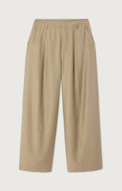 American Vintage - Bukser - Oat - Lanow